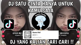 dj satu cinta hanya untuk kamu saja viral tiktok terbaru 2023 sound drf411 yang kalian cari 