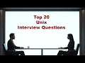 Top 20 Unix Interview Questions