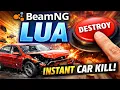 Break ANY Car in BeamNG with LUA Insane Trigger Script Tutorial