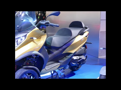 Download MP3 Eicma 2018 : Piaggio Mp3 500 Sport Advanced marche arrière