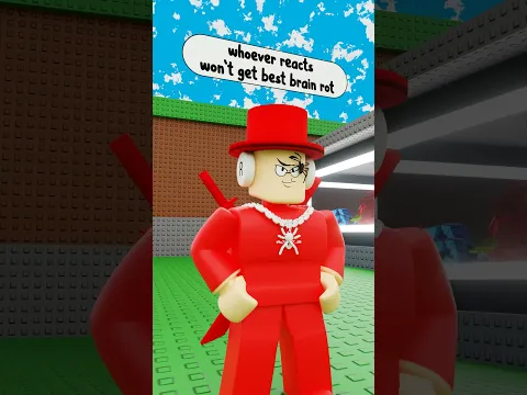 Whoever REACTS won't get BEST BRAINROT #stealabrainrot #roblox