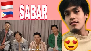 Download SABAR- ADAM (VIDEO MUSIC COVER + LYRICS) REACTION VIDEO BY AYAH HABIB MP3