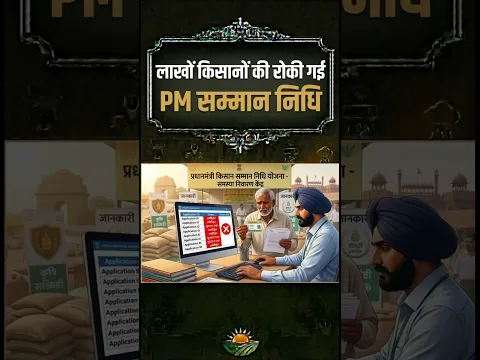 लाखों किसानों की रोकी गई PM सम्मान निधि🙁#greentv #pmkisan #news #farmers #sammannidhiyojana