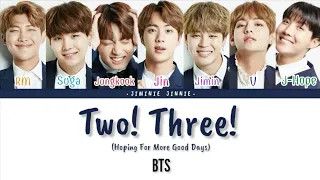 bts two three hoping for more good days color coded lyrics han rom eng lyrics 