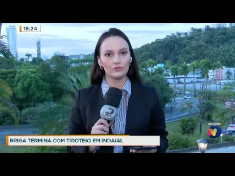 Tiro e brigas em Indaial: homem baleado em tiroteio