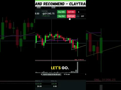 Scalping a quick long entry for profit