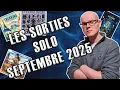Download Lagu Les sorties jeux de société Solo du mois de Septembre 2025