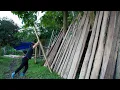 Download Lagu Details of punching holes, assembling wooden houses, preparing planks for house walls. Ly Tieu Tuyet
