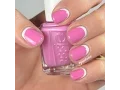 Nail Tutorial Reverse French pink and white