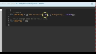 Nest one Array within Another Array freeCodeCamp Basic Javascript