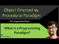 Object Oriented vs Procedural Programming Paradigm