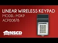 Linear MDKP Exterior Wireless Keypad ACP00878
