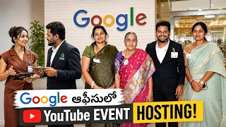 Wow 🤩 Hosted YouTube Creator Event  at Google Hyd😍| Anil Geela | Vajra farms | Bee fresh |
