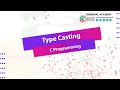 Type Casting In C Programming