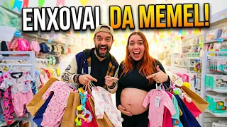 COMPRANDO O ENXOVAL DA MEMEL!! | DIÁRIO DE GRAVIDEZ 
