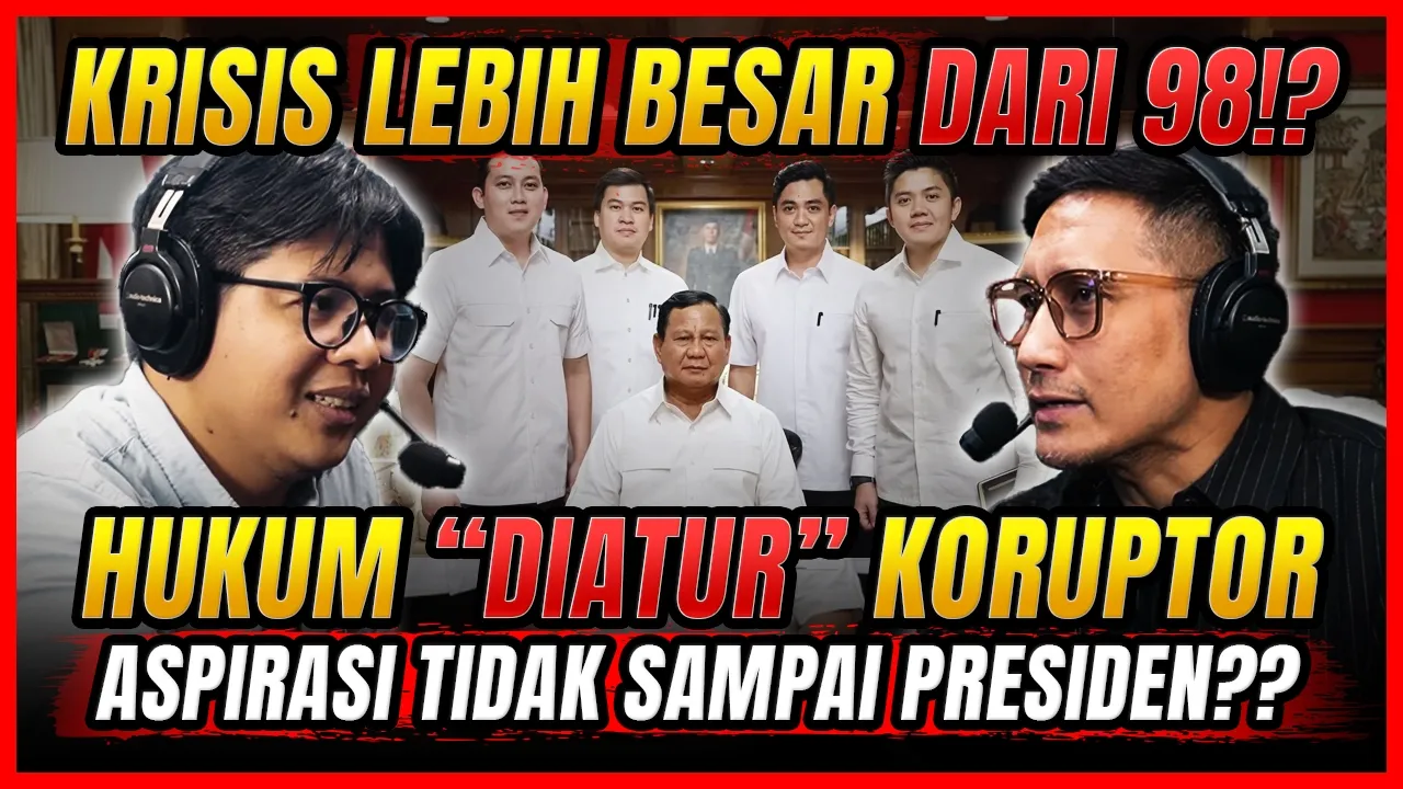 RUU PERAMPASAN ASET ADALAH JEBAKAN DARI KORUPTOR?? - Kabinet Bayangan, Ahmad Jilul