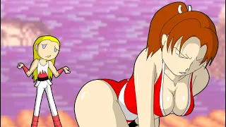 Krauser loves to punch D***.