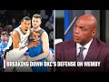 THAT WAS NOT PHYSICAL Shaq Chuck react to the Thunder s defense against Wemby NBA Tip-Off