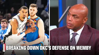 THAT WAS NOT PHYSICAL Shaq Chuck react to the Thunder s defense against Wemby NBA Tip-Off