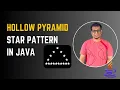 How to Print Hollow Pyramid In Java Coding Pills
