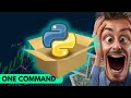 How to Install all Python Libraries at once in VSCode 2023