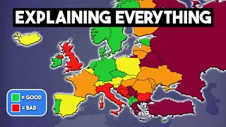 The EUROPE Explained in 30 Maps even for Europeans