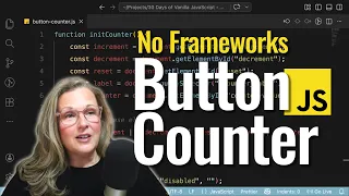 Build a Button Counter w JavaScript No Frameworks Practice Project