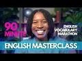 Lagu ENGLISH MASTERCLASS | 90-Minute Vocabulary Marathon: Learn English Words That Native Speakers Use