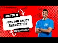 HSC Maths Advanced Y11 - Function Basics Notation