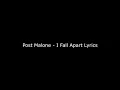Post Malone-I Fall Apart-clean
