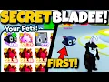 THE FIRST SECRET BLADEE PET HOW TO GET IT Pet Simulator X Roblox