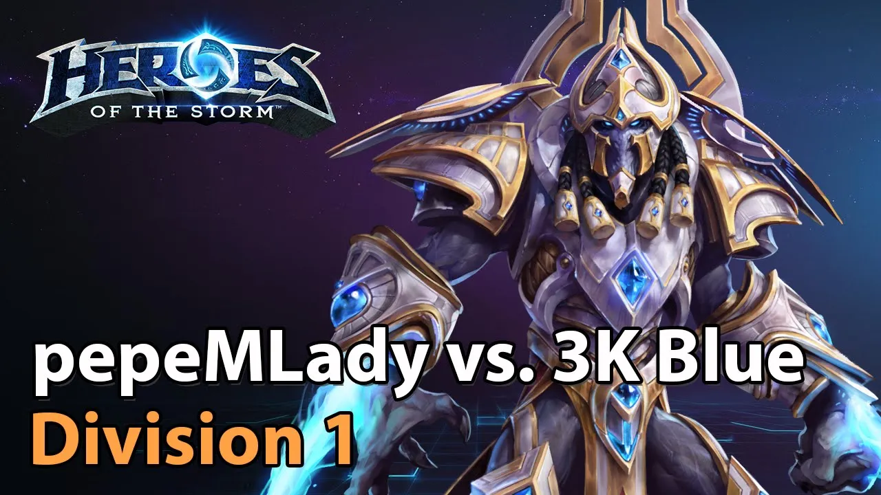 ► pepeMLady vs. 3K - Division 1 - Heroes of the Storm Esports