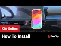 Kia Seltos - How-To Install Center Dash Mount 856000