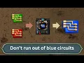Factorio 6 Designs to ELIMINATE Blue Circuit BOTTLENECKS Processing Units