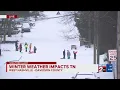 Winter weather impacts in West Nashville