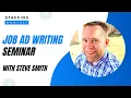 How to Optimize Job Ads - with Steve Smith from ApplicantPro