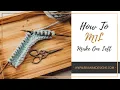 How to M1L Make One Left Quick Knitting Increase Tutorial
