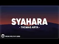Download Lagu Thomas Arya - Syahara (Lirik Lagu)