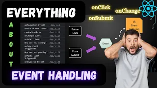 React Event Handling You Should Know Everything about Event Handling in React