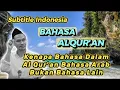 Download Lagu Gus Baha Subtitle Indonesia - Kenapa Al Qur'an Dalam Bahasa Arab Bukan Bahasa Lain??