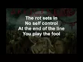 Download Lagu End Of The Line - ARCHENEMY - Lyrics - 2003