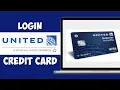 How to Login United Chase Credit Card Chase Credit Card Login 2024
