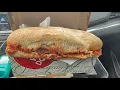 Pizza Nova serves a Descent Veal Sandwich