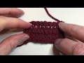 How to tss inc - Tunisian Simple Stitch Increase
