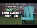 How To Paint Exterior Furniture Refinish Restore Wood Furniture