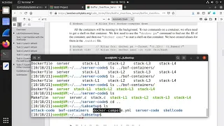 Lab06 SEED 2 0 Buffer-Overflow Attack Lab I Server Version
