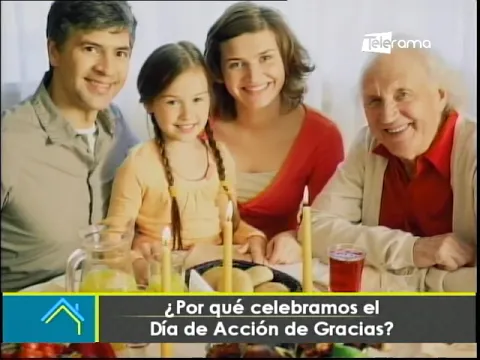 ¿Por qué celebramos el Día de Acción de Gracias?