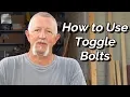 How to Use Toggle Bolts