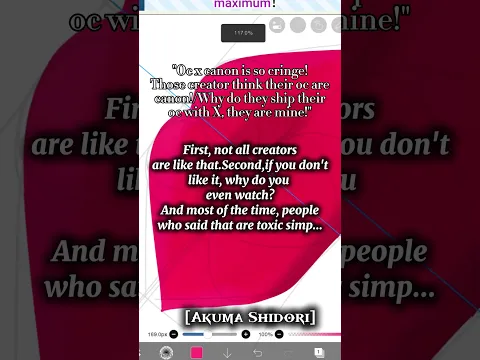 [And they ship themselves with canon...] #oc #fact #occreator