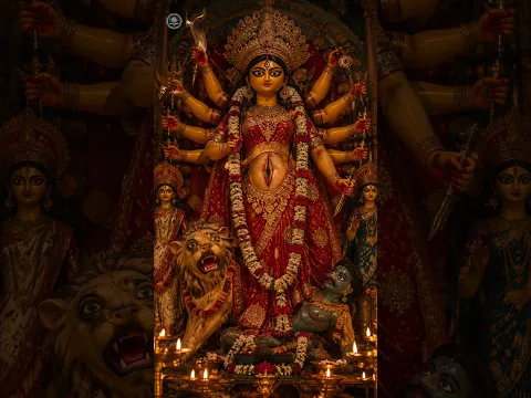 পেট কাটা মা দুর্গা 😱